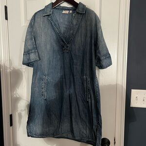 AG Adriano Goldschmied Denim Shift Dress